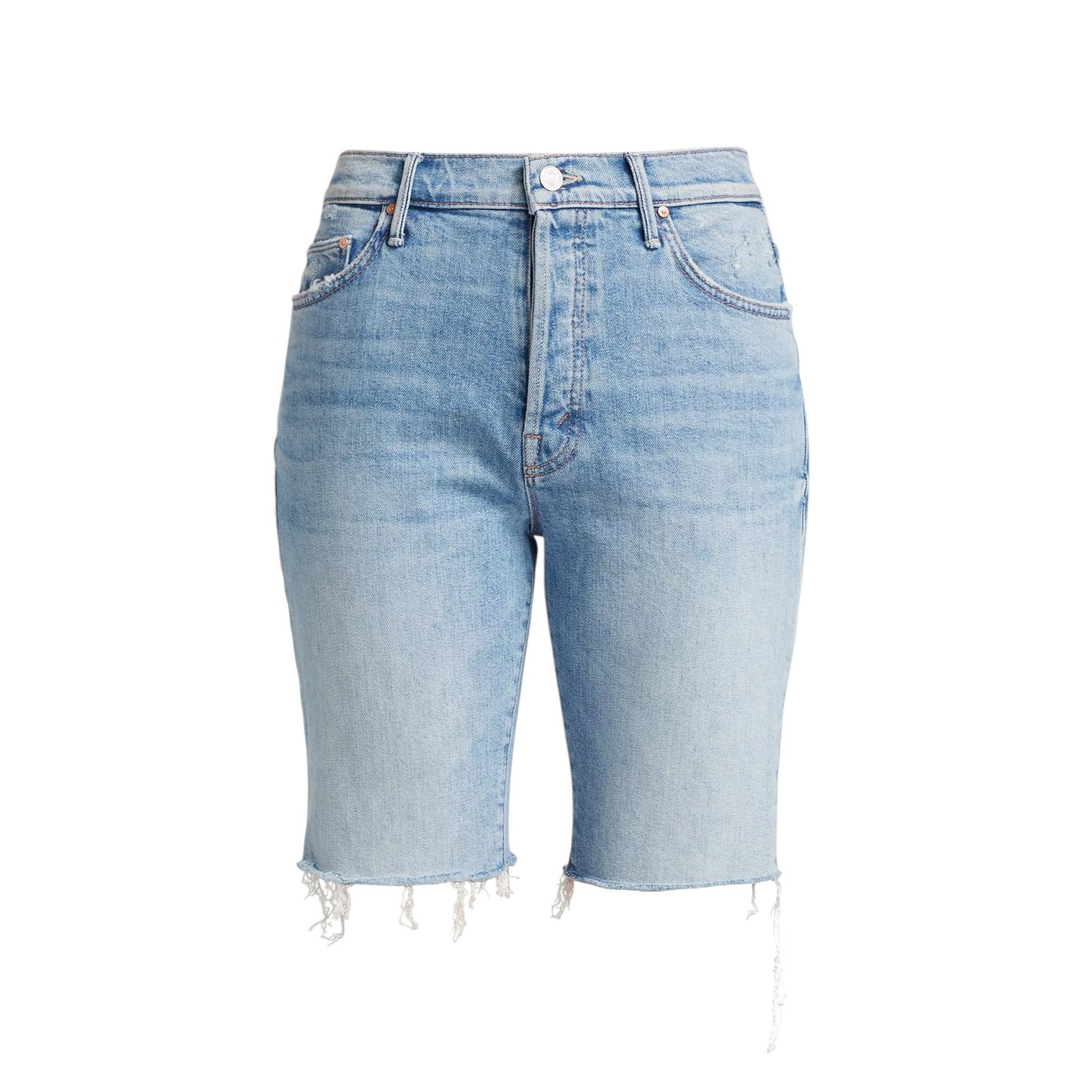 MOTHER The Trickster Short Fray Shorts in Slay It With Flowers 24|XS