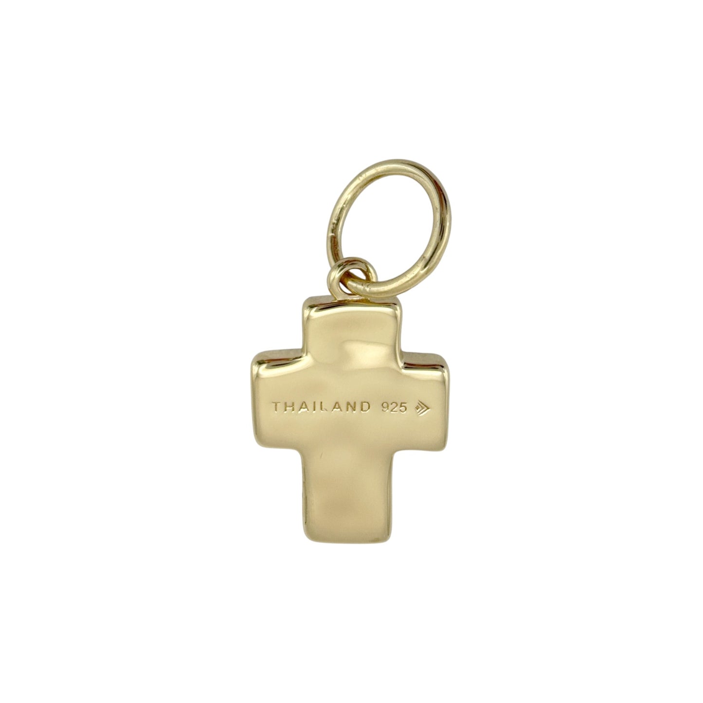 SILPADA Be Hopeful Silver with Gold Plating Mother of Pearl Charm