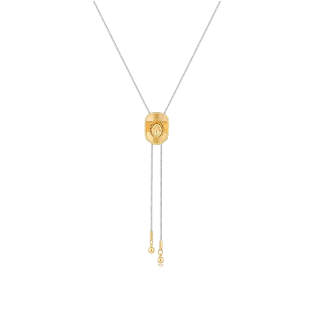 WESTERN Cowgirl Lariat Bolo Necklace in Gold & Silver None and/or Unknown