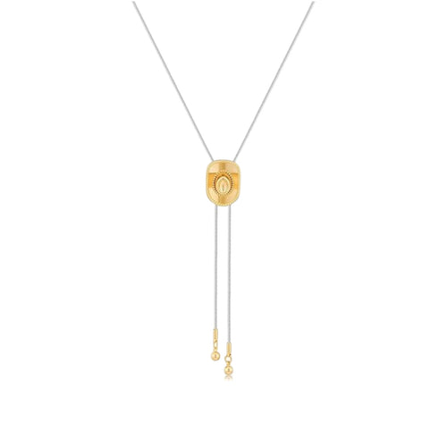 WESTERN Cowgirl Lariat Bolo Necklace in Gold & Silver None and/or Unknown
