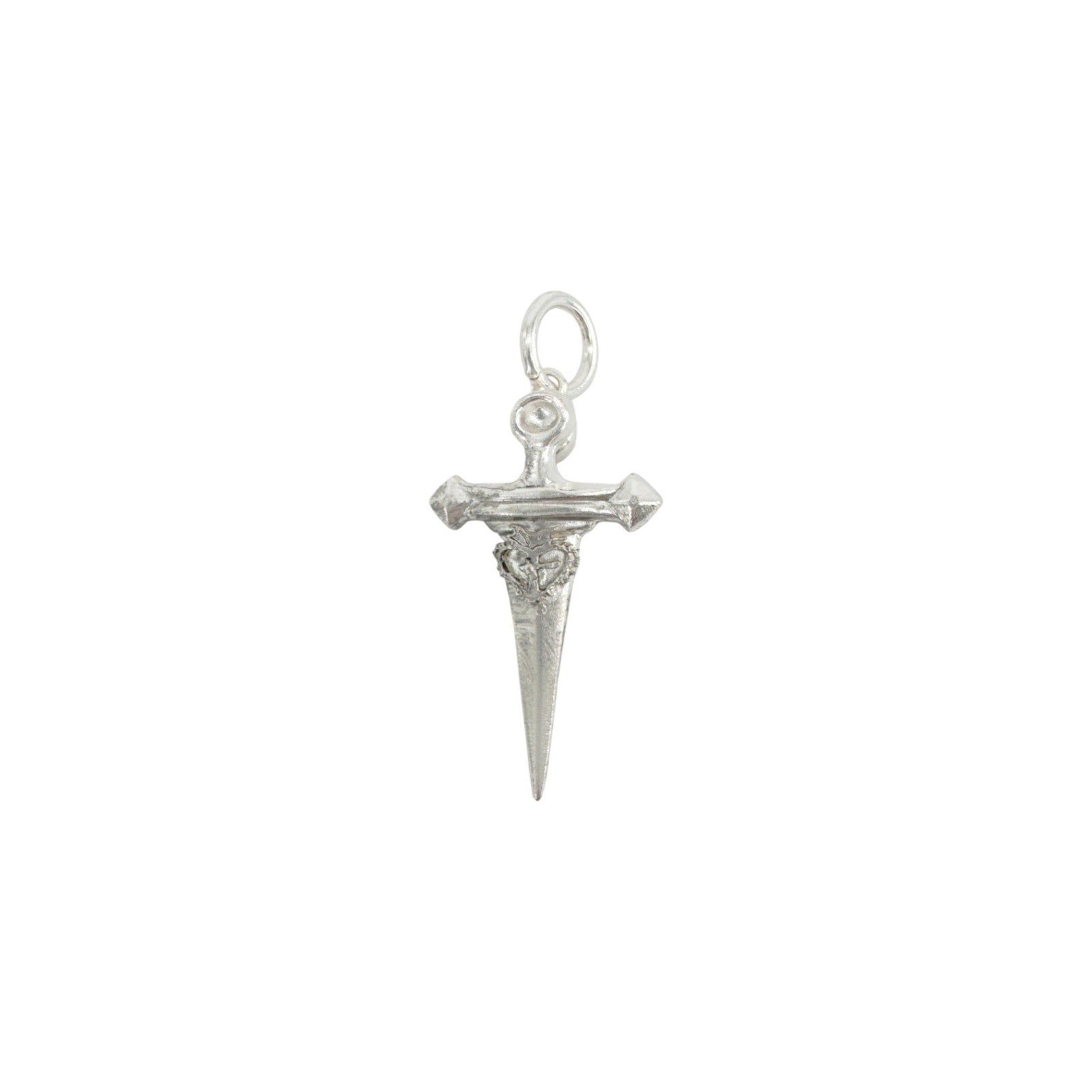 VIRGINS SAINTS & ANGELS VSA Dagger Cross Charm in Silver