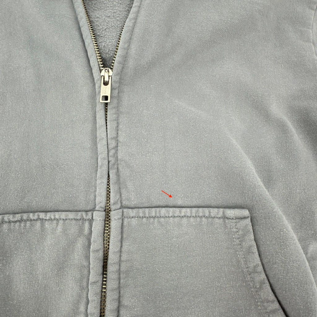 PRIMP Sequin Zip Hoodie in Grey & Silver S - flyKAMP