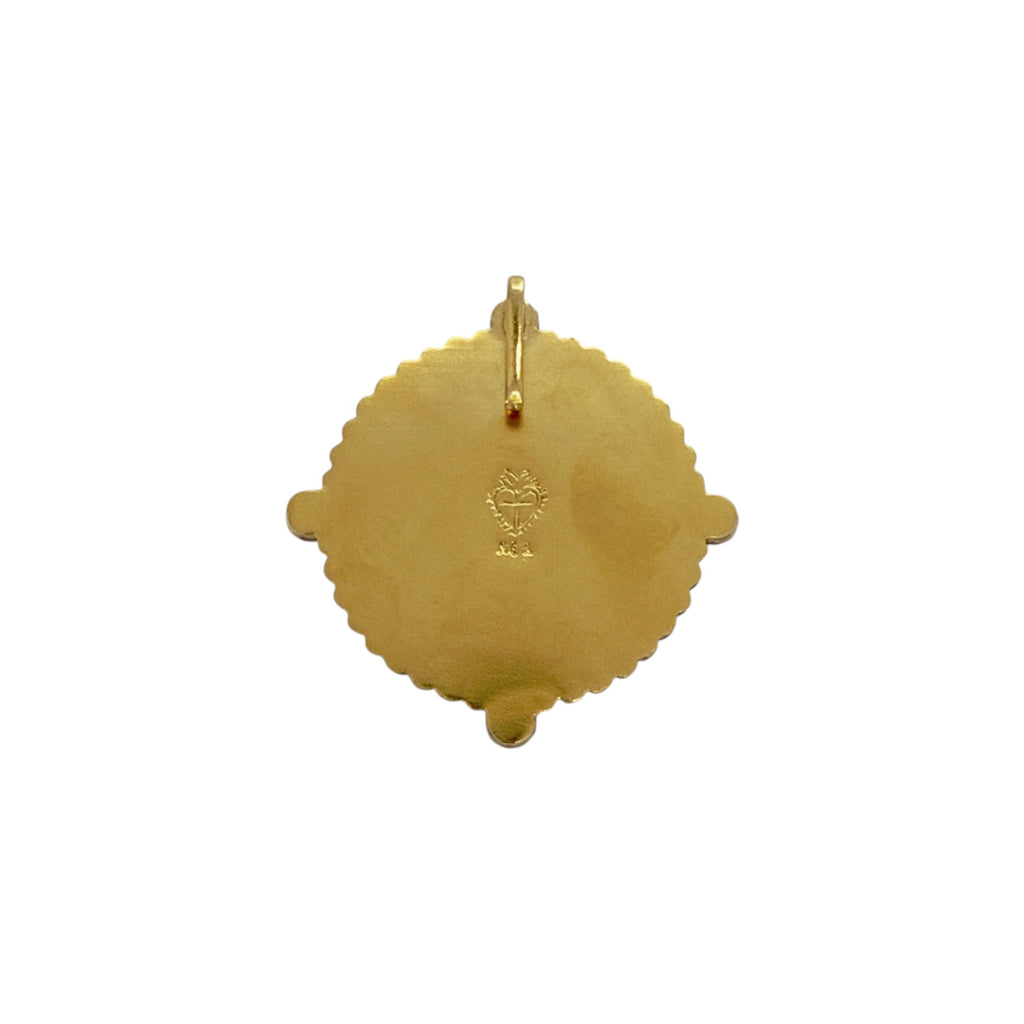 VIRGINS SAINTS & ANGELS VSA Bespoke Grande San Benito Medallion Shamrock Virgins Saints & Angels