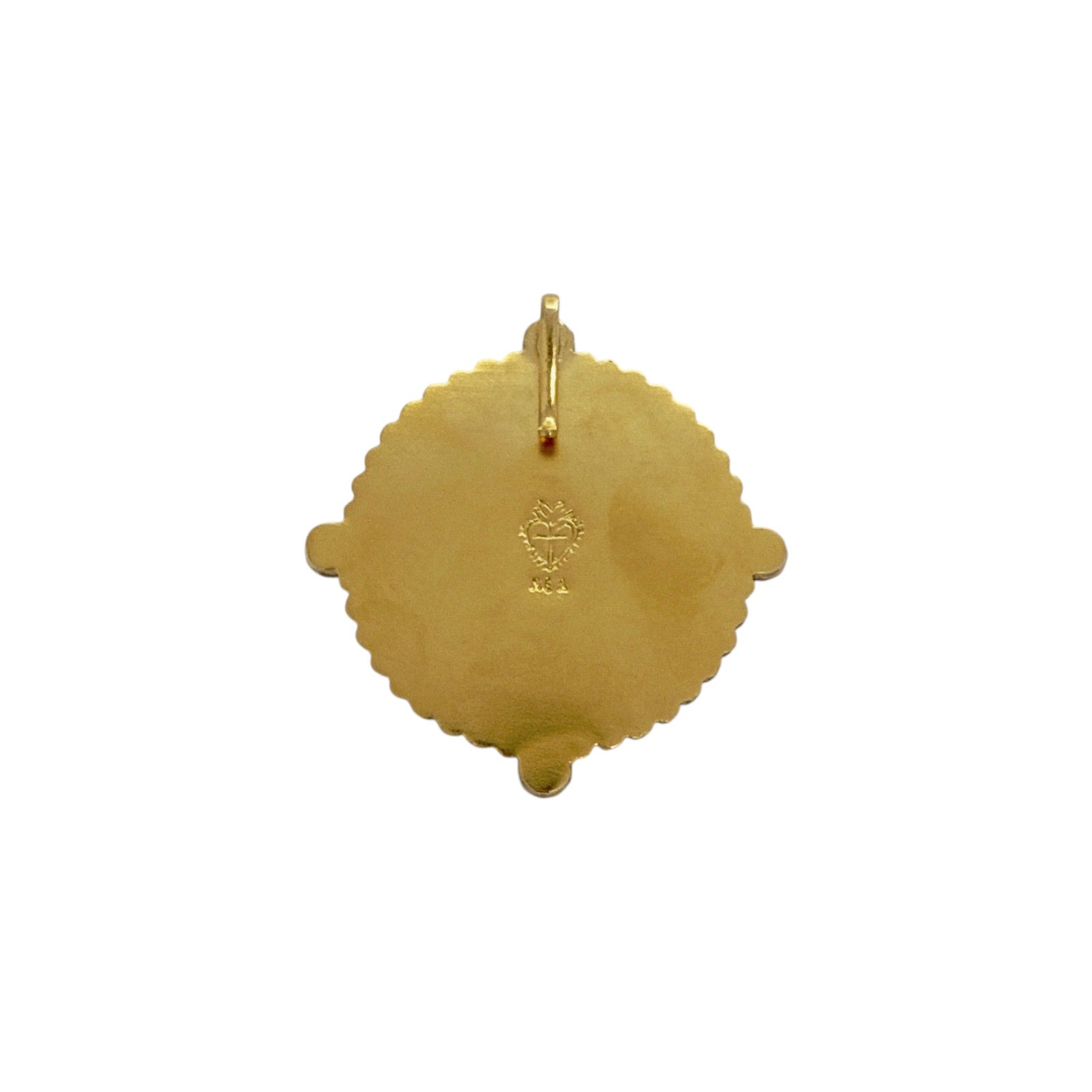 VIRGINS SAINTS & ANGELS VSA Bespoke Grande San Benito Medallion Shamrock Virgins Saints & Angels