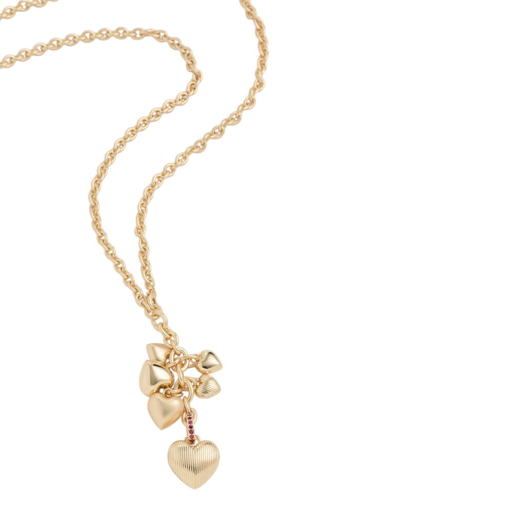 ROXANNE ASSOULIN The Family of Hearts Pendant Necklace Roxanne Assoulin