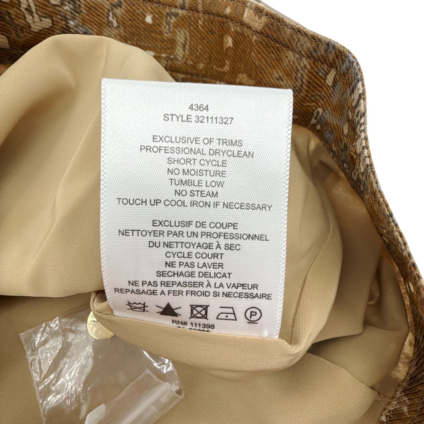 TORY BURCH Hull Skirt Brown Blackwatch 2|XS