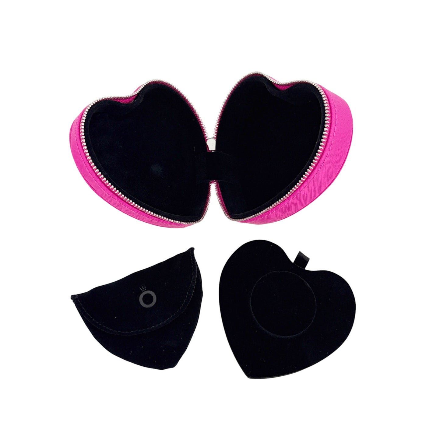 PANDORA Heart Shaped Jewelry Box in Pink