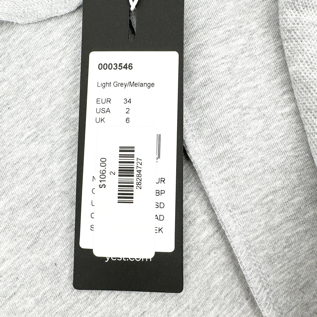 YEST Sweatshirt Blazer in Light Grey 2 - flyKAMP