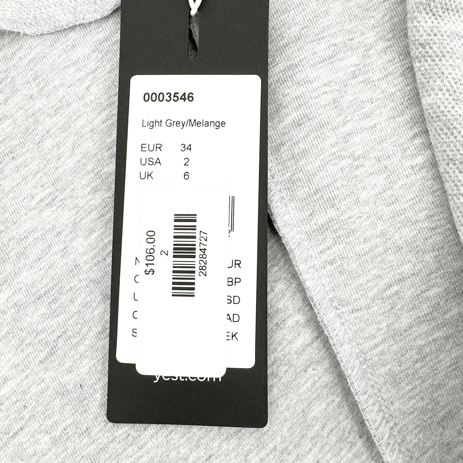 YEST Sweatshirt Blazer in Light Grey 2 - flyKAMP