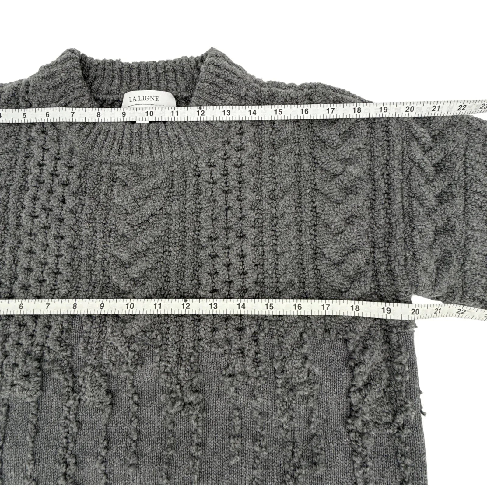 LA LIGNE Allan Sweater in Grey S - flyKAMP