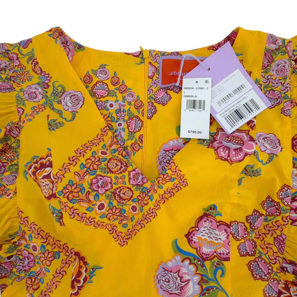 LA DOUBLEJ Honeybun Dress in Cowgirl Giallo L La Double J
