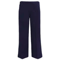 THEORY Terena B Rosina Crepe Cropped Wide Leg Pants in Navy 0 - flyKAMP
