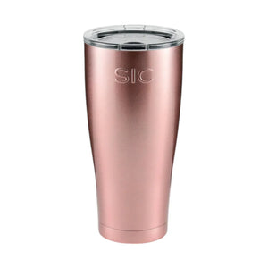SIC Seriously Ice Cold 30 oz Tumbler in Rose Glitter