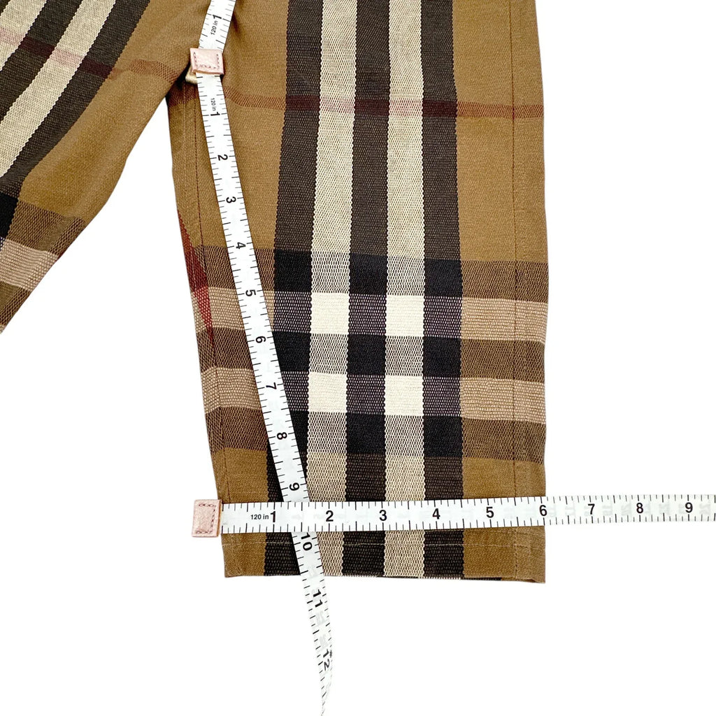 BURBERRY Andrea Check Biker Short XS - flyKAMP