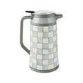 MACKENZIE-CHILDS Sterling Check Coffee Carafe in Sterling Check - flyKAMP