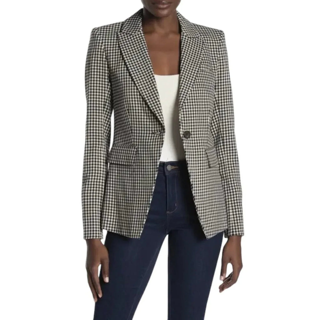VERONICA BEARD Athens Dickey Jacket in Black &amp; White 0 - flyKAMP