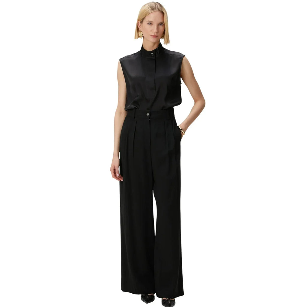 ANINE BING Geneva Top in Black in XS - flyKAMP