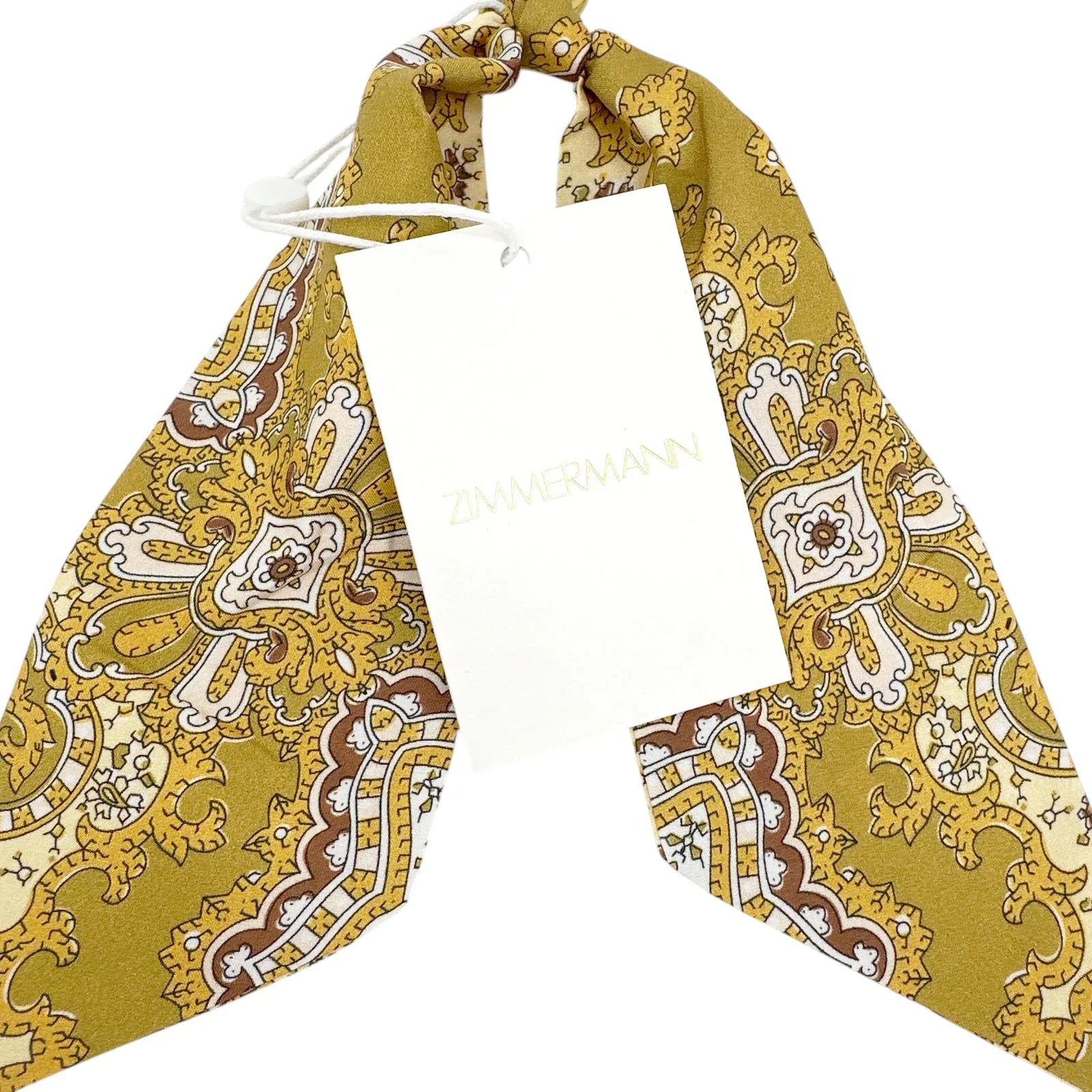 ZIMMERMANN Printed Silk Key Bag Charm - flyKAMP