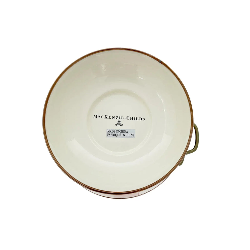 MACKENZIE-CHILDS Almost Everything Bowl in Rosy Check - flyKAMP
