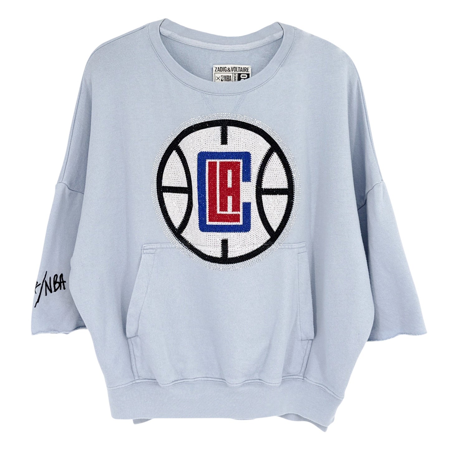 ZADIG & VOLTAIRE Kaly NBA LA Clippers Sweatshirt in Bleu S
