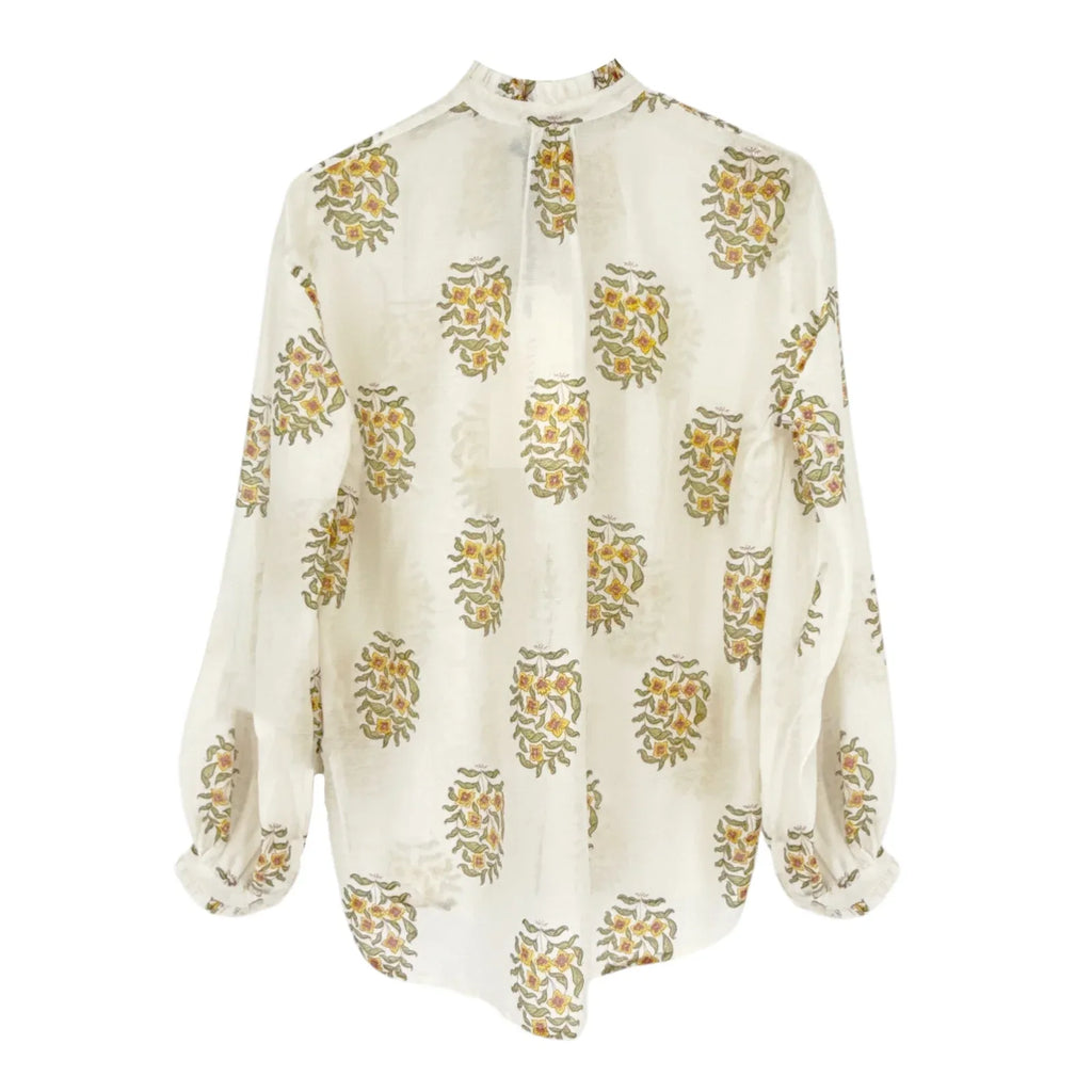ALIX of BOHEMIA Poet Buttercup Blouse S - flyKAMP
