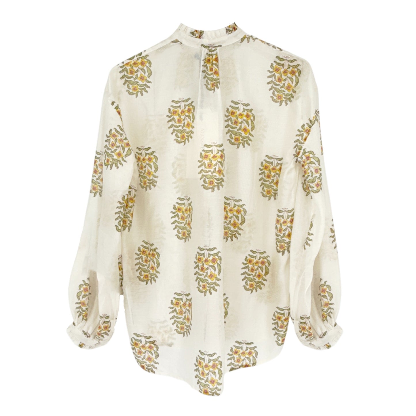 ALIX of BOHEMIA Poet Buttercup Blouse S