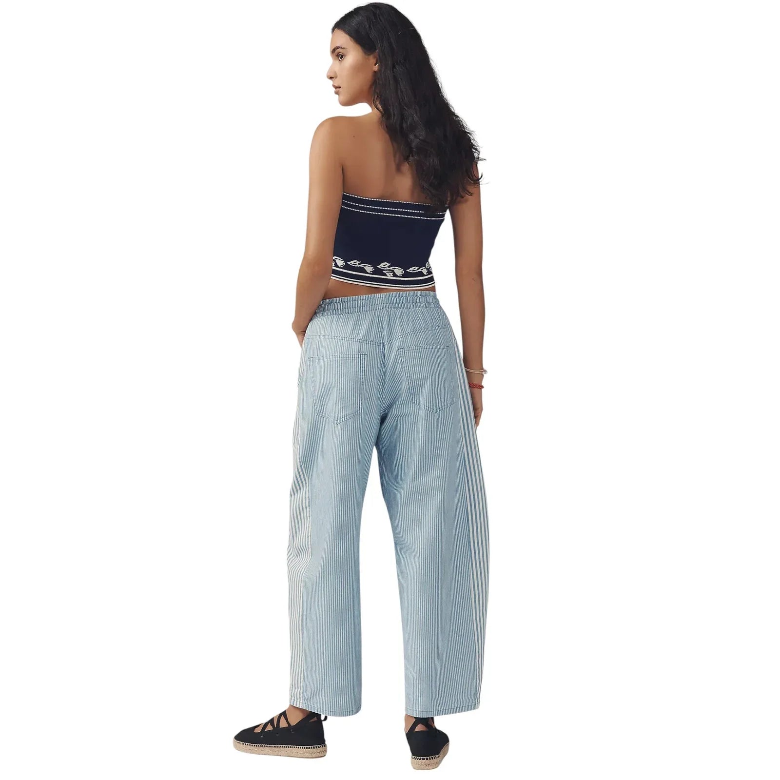 ASKK NY Cancun Pant in Blue Stripe XS - flyKAMP