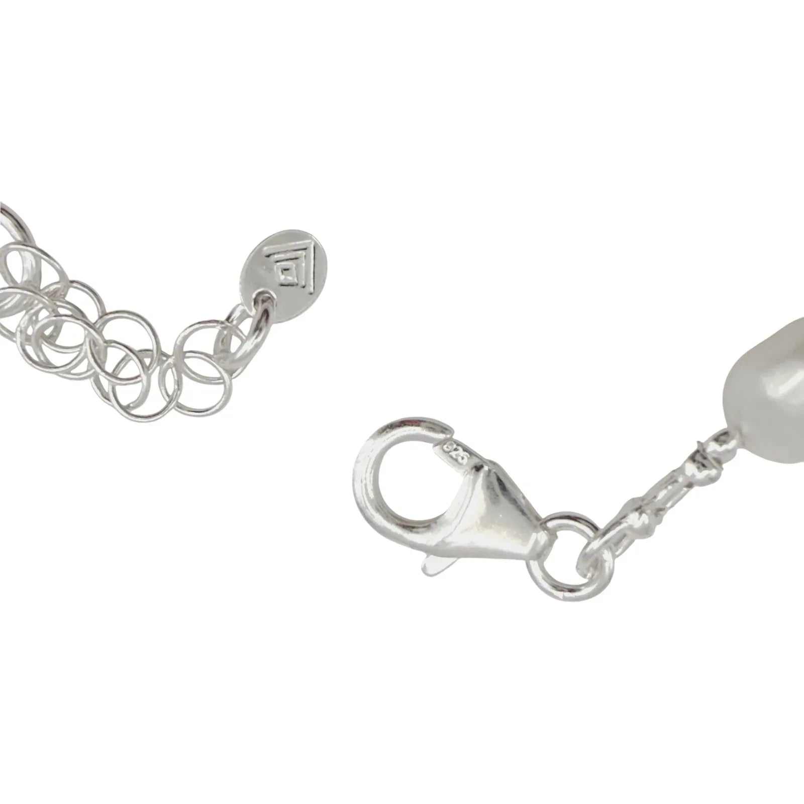 SILPADA Power Player Silver Freshwater Pearl Bracelet - flyKAMP