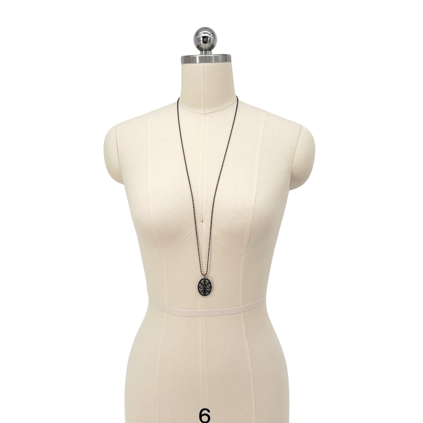 VIRGINS SAINTS & ANGELS VSA Twilight Virgin Charm in Gunmetal