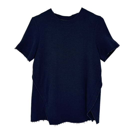 PROENZA SCHOULER Tie Back Short Sleeve Sweatshirt S