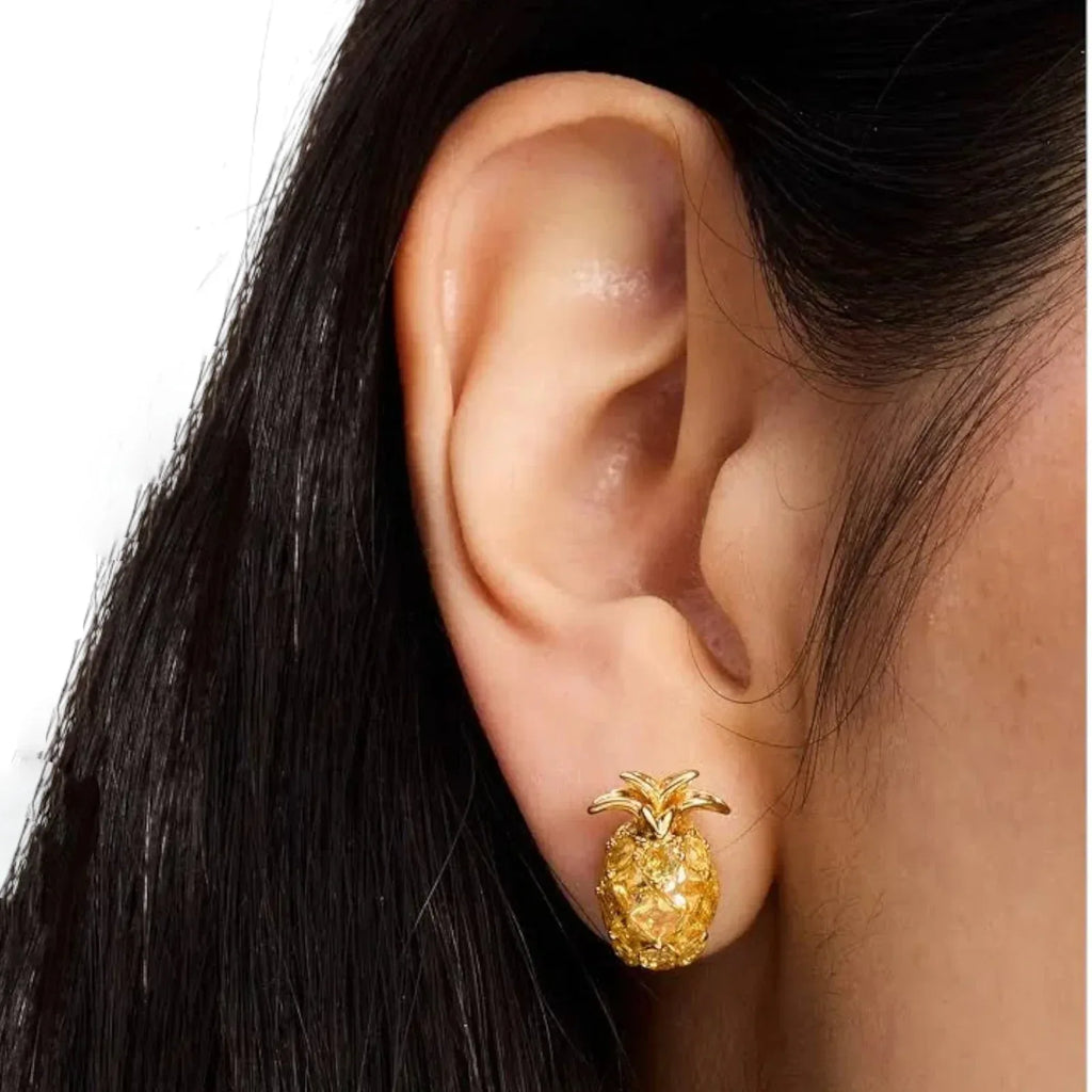KATE SPADE New York Sweet Treasures Pineapple Studs - flyKAMP