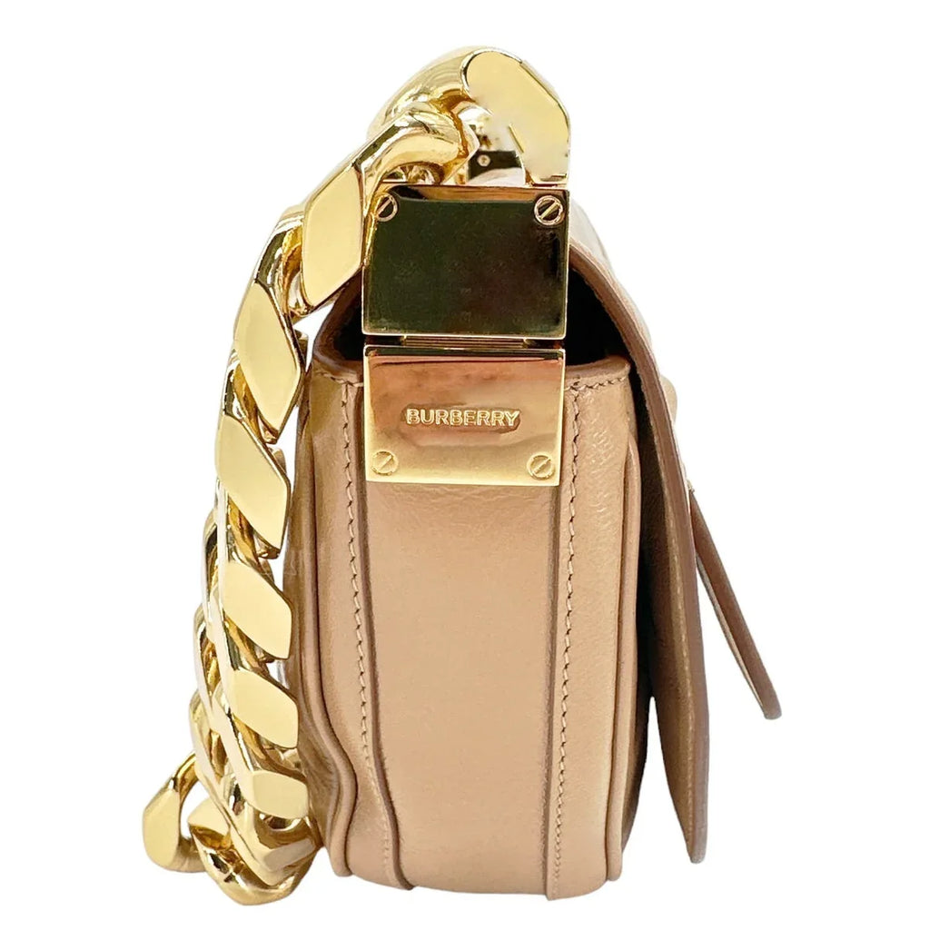 BURBERRY Small Soft Olympia Bag in Modern Beige - flyKAMP