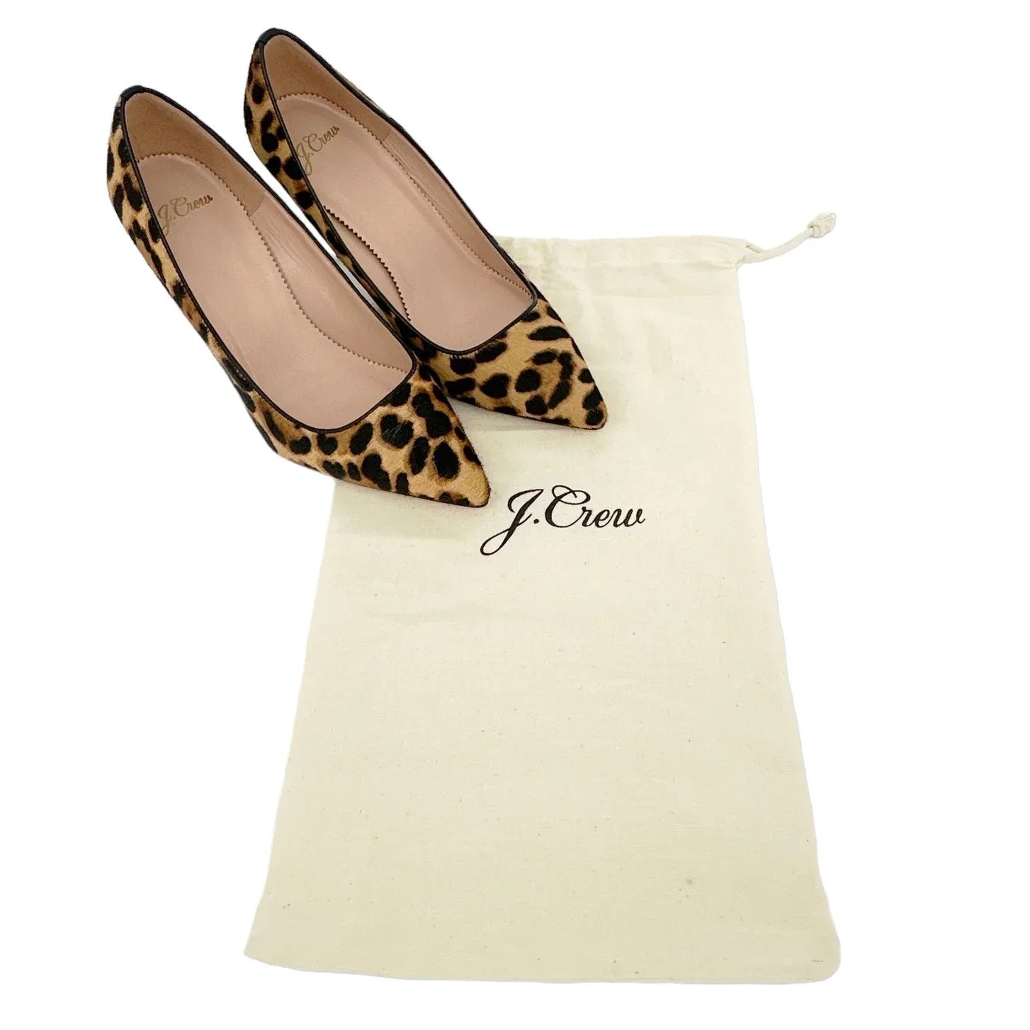 J.CREW Elsie pumps in Leopard Calf Hair 6.5 - flyKAMP