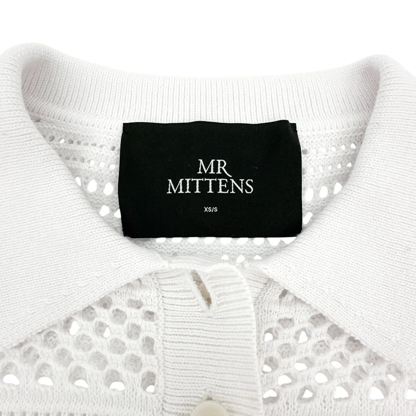 I LOVE MR. MITTENS Thilda Crochet Polo XS/S - flyKAMP
