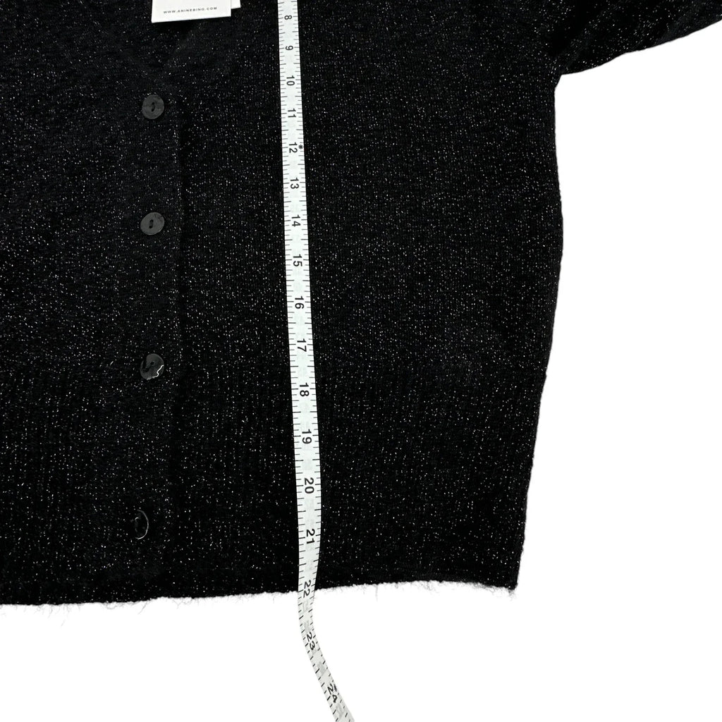 ANINE BING Mason Cardigan in Black S - flyKAMP