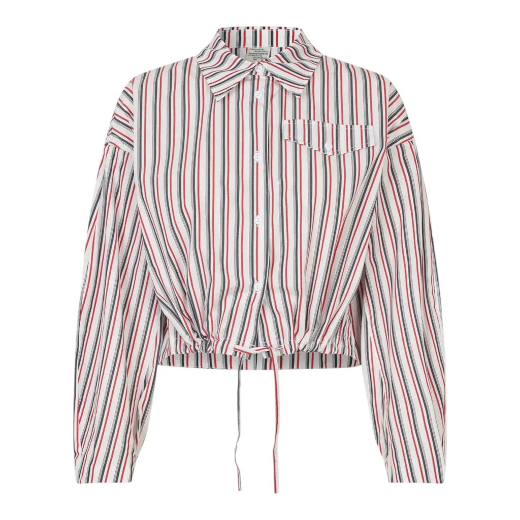 BAUM UND PFERDGARTEN Bryce Blouse Haute Red Stripe FR36|US4|S - flyKAMP
