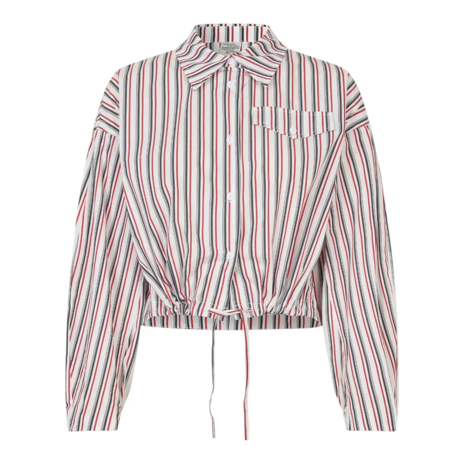 BAUM UND PFERDGARTEN Bryce Blouse Haute Red Stripe FR36|US4|S - flyKAMP
