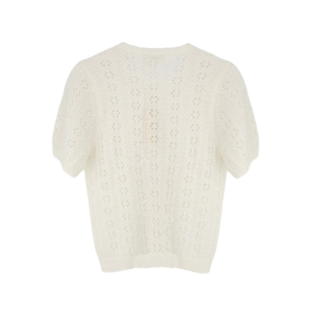 DOEN Monica Sweater in Ivory M Doen