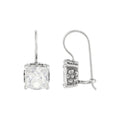 SILPADA Crystal Clear Silver Cubic Zirconia Drop Earrings