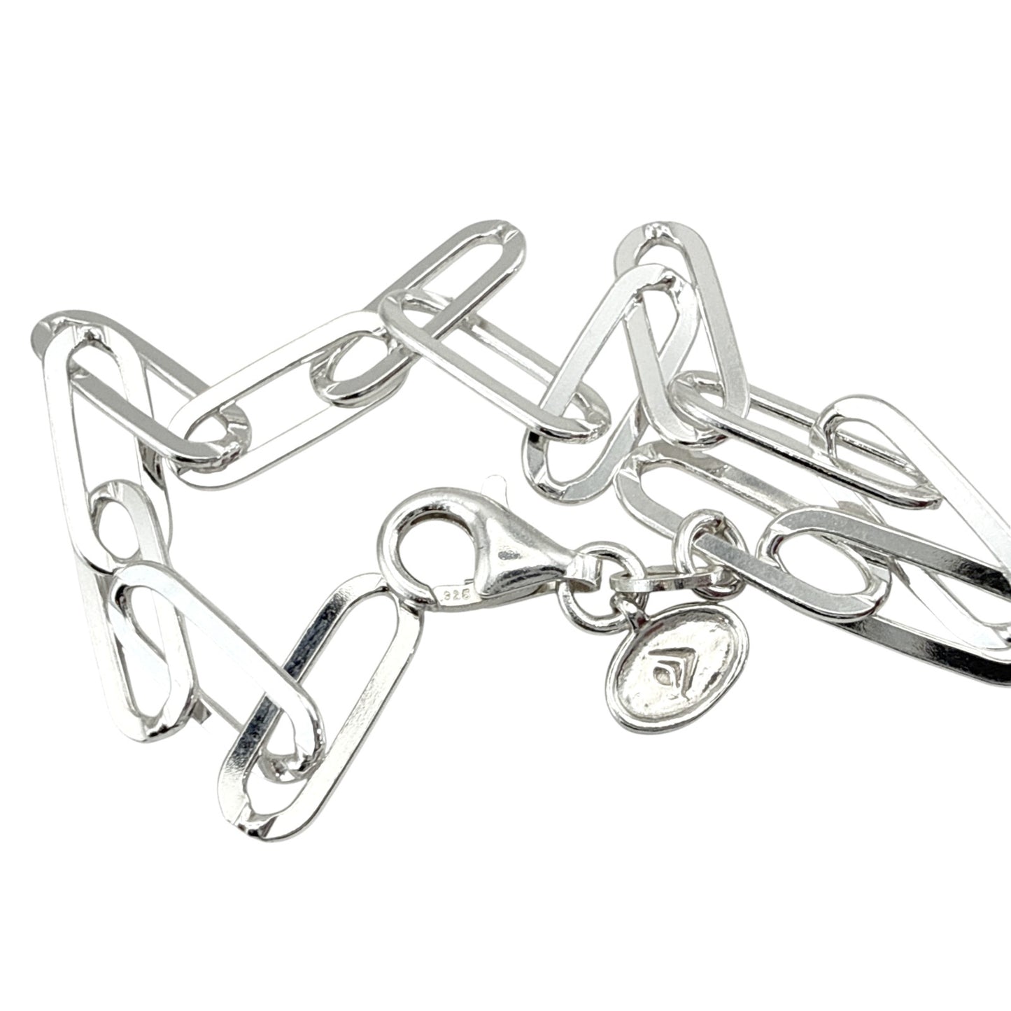 SILPADA Falling Paperclips Bracelet in Sterling Silver