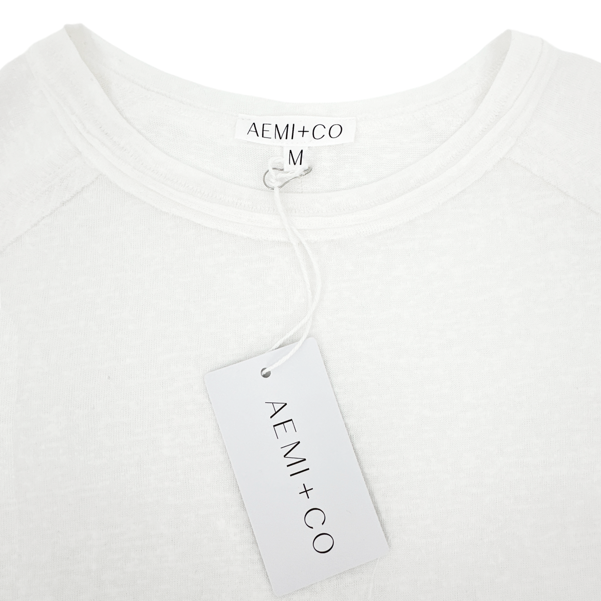 AEMI + CO Junie Tee White Size M AEMI+CO
