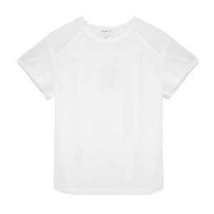 AEMI+CO Junie Top Tee in White S