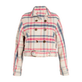 ALIX of BOHEMIA Domino Woven Plaid Jacket M Alix of Bohemia