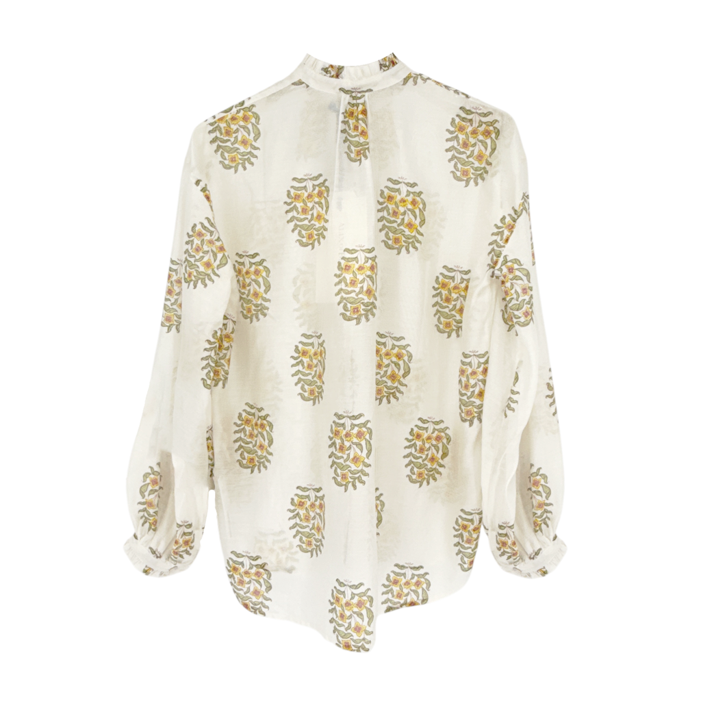 ALIX of BOHEMIA Poet Buttercup Blouse S Alix of Bohemia