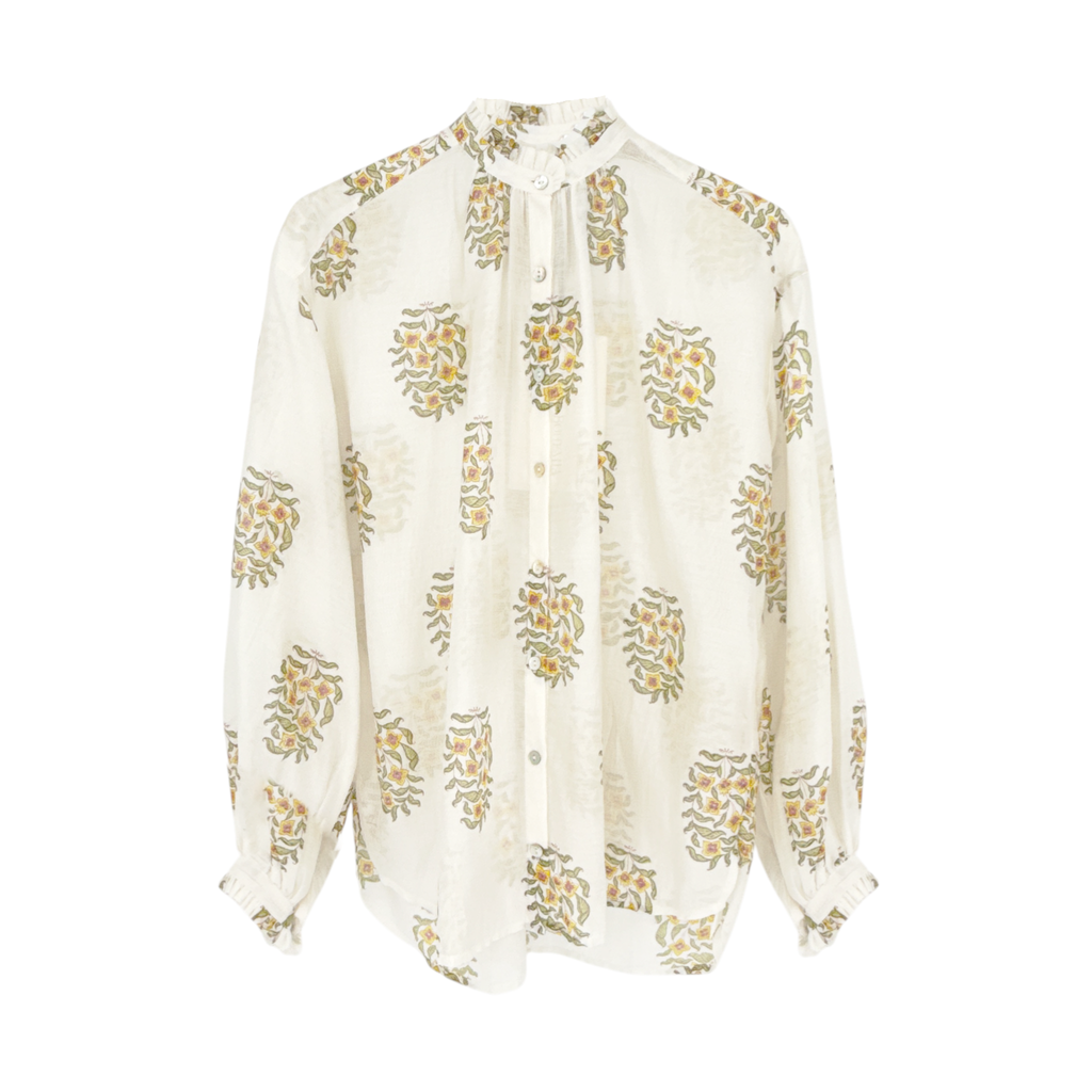 ALIX of BOHEMIA Poet Buttercup Blouse S Alix of Bohemia