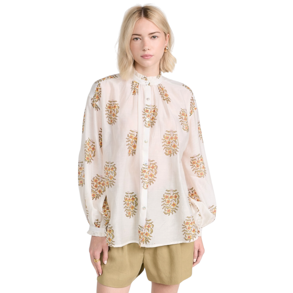 ALIX of BOHEMIA Poet Buttercup Blouse S Alix of Bohemia