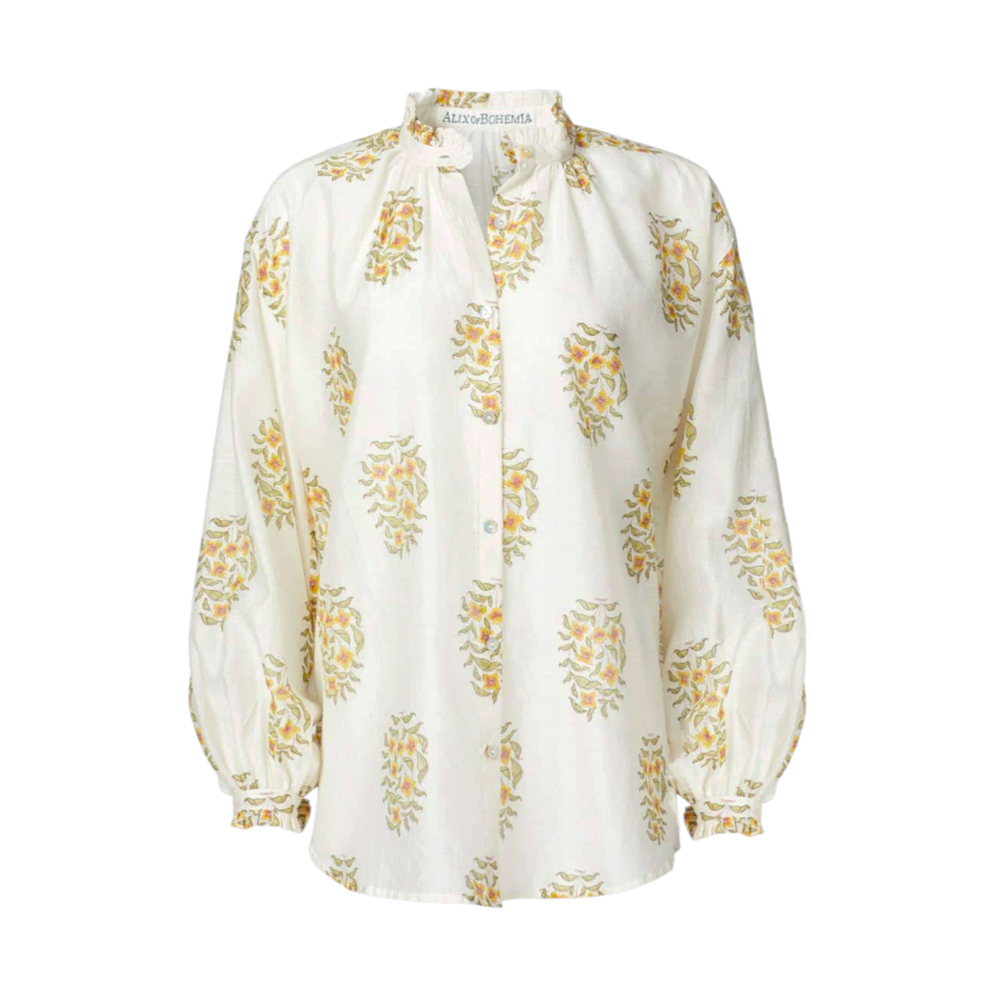 ALIX of BOHEMIA Poet Buttercup Blouse S Alix of Bohemia