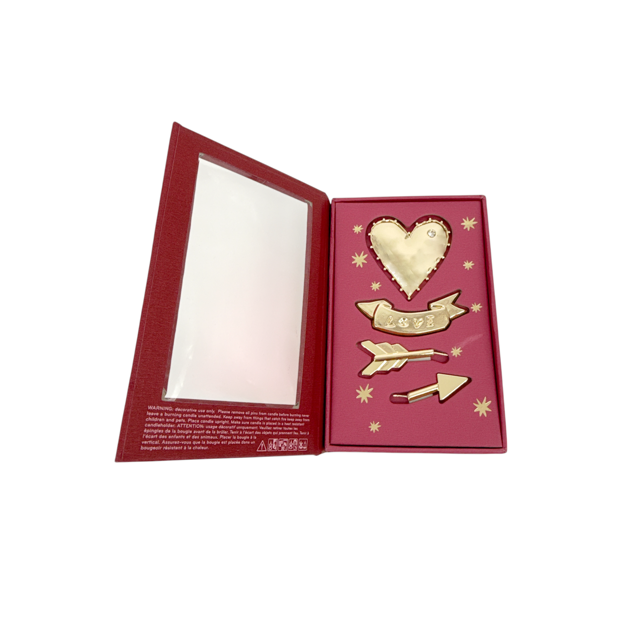 ANTHROPOLOGIE Heart Candle Charm Anthropologie