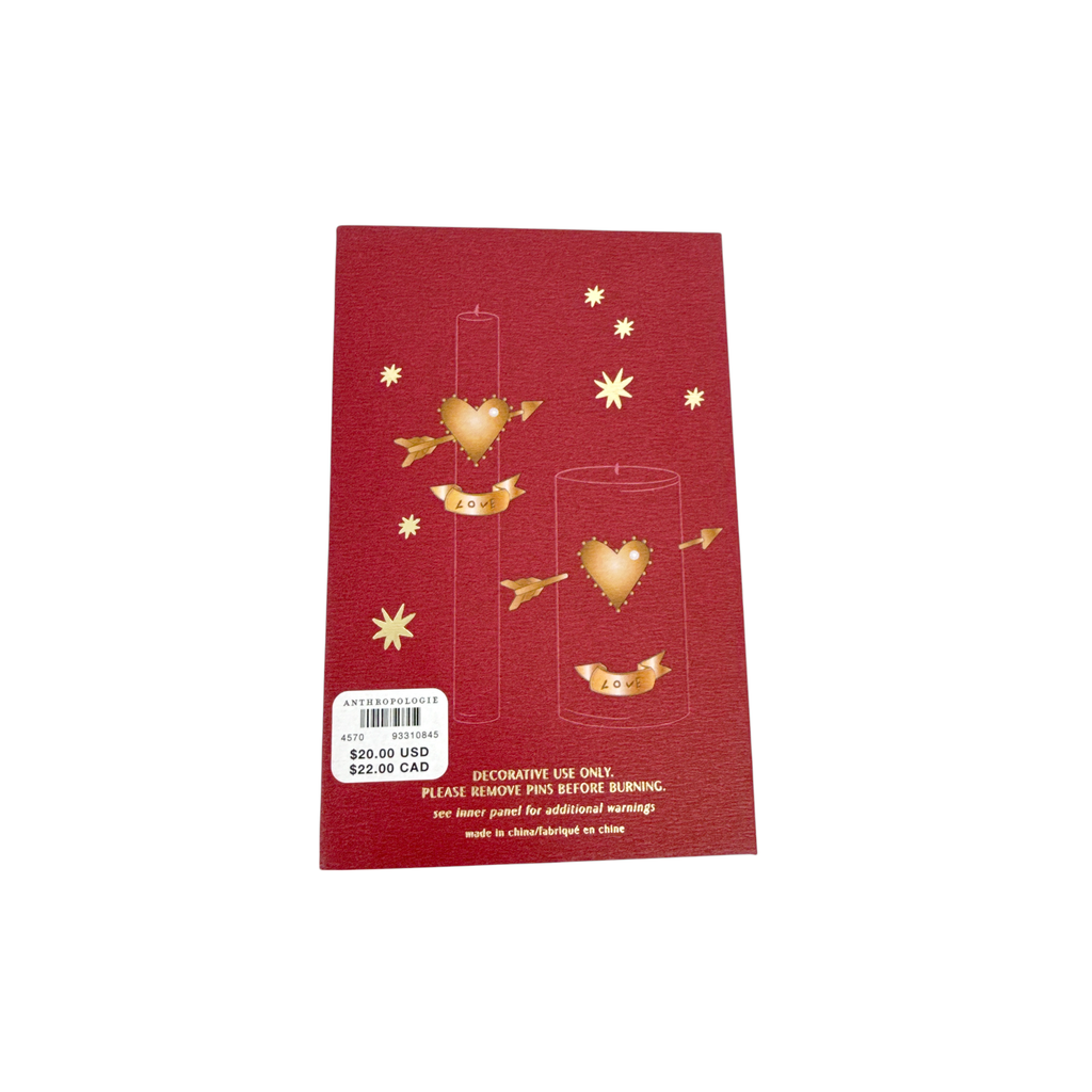 ANTHROPOLOGIE Heart Candle Charm Anthropologie