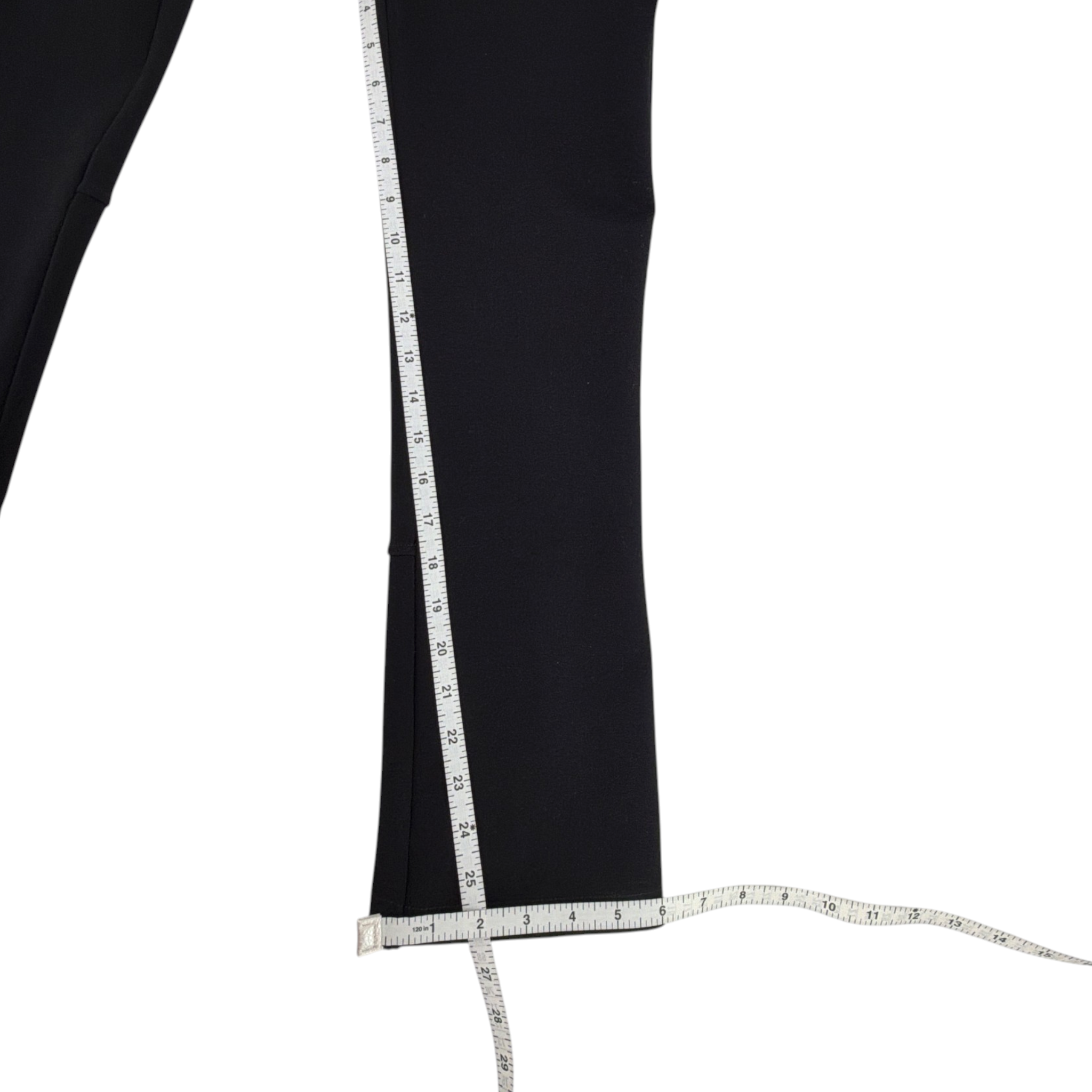 ANTHROPOLOGIE The Essential Collection Slim Tulip Hem Pant in Black 0